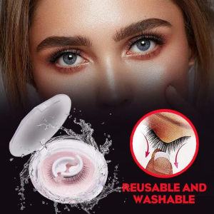 Self Adhesive Eyelashes Reusable Self Adhesive Eyelashes Reusable Adhesive Eyelashes Natural Look Waterproof Glueless Eyelashes