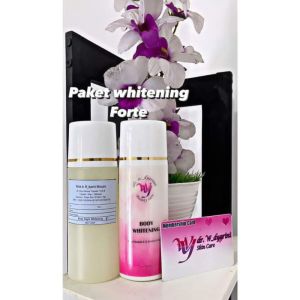 Paket Siang Malam Lation / Hb Whitening Forte Dr Widyarini Original member resmi ber IdCard
