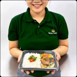 [50 pcs] 1 division bento box black body with clear lid for bento meals food packs rice fruits desserts viands combination meals