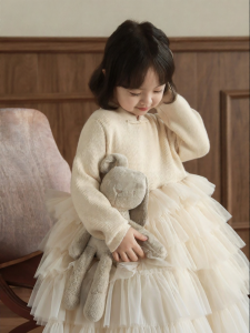 YOEHYAUL | Stylish Warm Girls Princess Dress