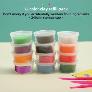 JIFANPAUL | Non-Stick Clay Set for Kids with Molds