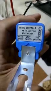 Fotocell Sensor Cahaya 10A Sensor Cahaya Otomatis Lampu Sensor Cahaya Saklar Siang Malam Otomatis 220V