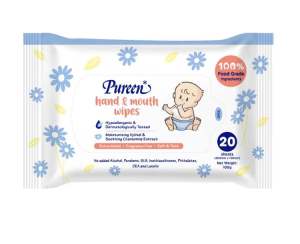 Pureen Hand & Mouth Wipes 2x20s HMW2020