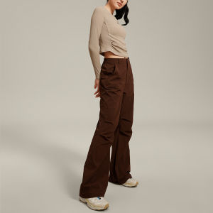 VfU Womens Outdoor Hiking Trousers Casual Sports Long Pants Spring Summer New Style Mountain Climbing Dancing Bell Bottoms