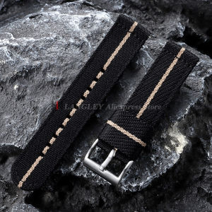 20mm 22mm Nylon Strap for Tudor for Omega for Seiko Watchband Woven Canvas Fabric Band Men Military Sport Quick Release Bracelet