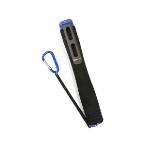 SANLIKE 22CM EVA-Wrapped Aluminum Fishing Net Handle Lightweight Braille Tool with Safety Rope for Baitcasting/Fly Fishing Nets