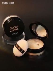 Phấn phủ bột Sivanna Velvet Loose Powder cao cấp kiểm soát dầu che khuyết điểm HF6050 ( Mã 52)