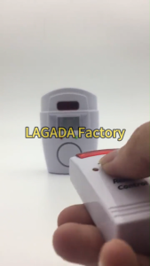 Infrared Motion Detector Alarm Unit N911 Home Safety System PIR motion sensor Solar Siren Alarm