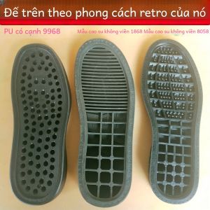 Online Leather Shoes Qile Mens Retro Upper Stitching Non Slip Rubber Sole Upper Trunking Replacement Worn-out Sole