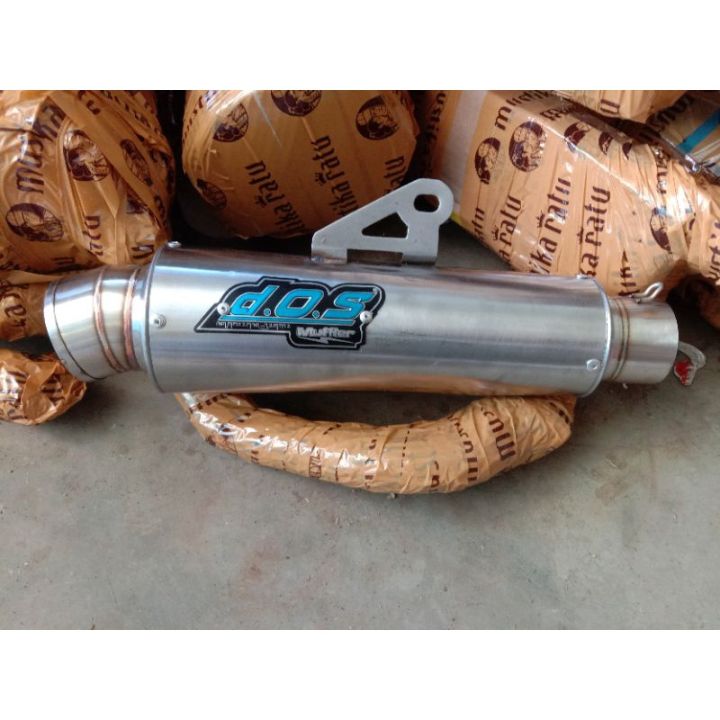 slincer knalpot DOS kompetisi panjang 25 cm.