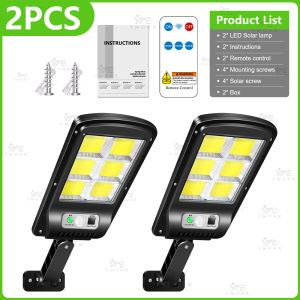 2200W/2400W Outside Solar Lamp High Power Garden Lights Outdoor Motion Sensor Solar LED Lights for Home Yard Balcony Decorations