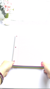 Binder Notebook 3-Hole Loose Leaf Notebook For College Spiral Refillable Notepad School Supplies