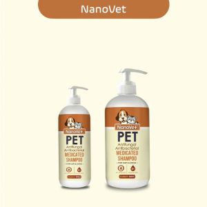 Nanovet Pet Skin + Coat Shampoo for Cat and Dog