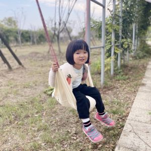 Portable Indoor Outdoor Swings Baby Cradle Chair Swing Set for Courtyard Use Durable Canvas Material Anti-Tip Easy to Clean