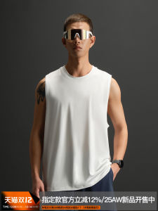 Spring 2025 ZONEiD CloudFlow Knitted Sports Vest Skin-friendly Cloud Sensation Mens Sport Tank Top Polyester Fiber 95% Spandex 5%