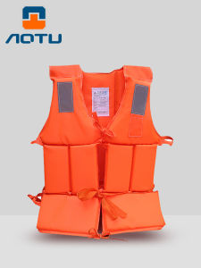 Invoicing [Custom Logo] 130.00kg Professional Adult Life Jacket Children Marine Foam Floating Vest
