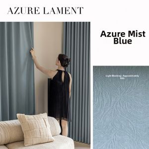 Antibacterial Lightproof Chenille Curtains