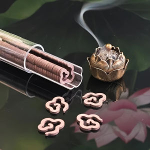 42Pcs Handmade Sandalwood and Agarwood Scented Sticks Set Long-Lasting Plant-Based Fragrance in Sandalwood and Agarwood