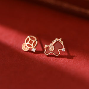 Pianist | Hypoallergenic Pure Silver Earrings Stud 2026 New