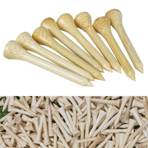 100Pcs/Set 42/54/70/83MM Golf Tees Bamboo Tee Golf Balls Holder 4 Sizes Available Stronger than Wood Tees Drop Ship Eco-friendly Golf Accessories