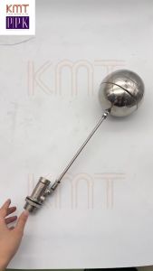 ลูกลอยสแตนเลส ลูกลอย วาล์วลูกลอย ลูกลอยแทงค์น้ำ วาล์วตรง (สแตนเลส 304 ทั้งชุด) Stainless Float Valve 1/2"- 1.1/4"