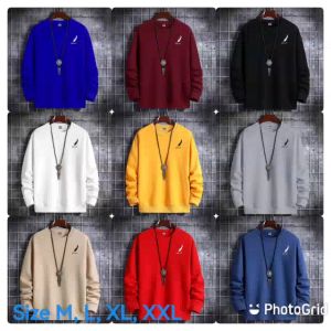 Promo Sweater Keren Kaos Pria Distro Gold Rush Crewneck Trendy Sweatshirt Elegan Sweter Cowo Kasual