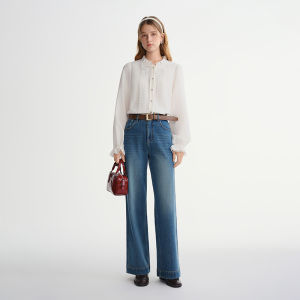 DUSHU | Retro High-Waisted Straight Large Size Jeans