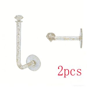 Rhinestone Hair Accessory OrganizerNo-Drill Wall Hanger for Hair Bands Scrunchies HeadbandsMulti-Purpose Adhesive Jewelry Hook