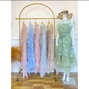 Dress Elegant Wanita Kondangan Gaun Pesta Kekinian Dress Unik Korean Style Untuk Natal Dan Gereja Dress alia Zh