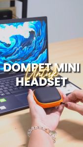 Case Storage Earphone Bag Dompet Tempat Menyimpan Earphone Uang Koin Charger Headset Serbaguna