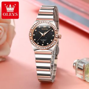 OLEVS Watch For Women New Design 2023 original Waterproof Luminous Casual small dial Fashion Grace Korean Quartz