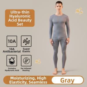 Thermal Warming Thin Mens Underwear Set