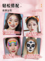 Water Soluble Face Body Painting for Children's Day Performance Stage Makeup Cheerleading Crew 15 Colors Sport Fitness Fan Gear. 