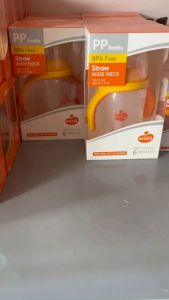 Bình Ống Hút Wesser Cổ Rộng Nhựa PP Cao Cấp Dung Tích 260ml