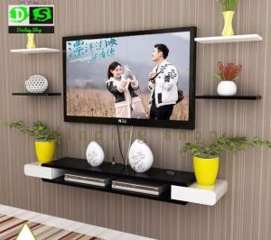 Rak tv Dinding Aestetic Minimalis Terbaru