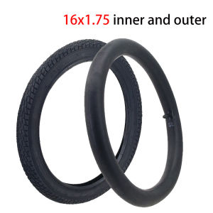 For Electric Vehicle Pneumatic Wheel Tyre for E-Bike/Fold Bicycle Tire 16X1.75 (47-305) Inner and Outer Tires