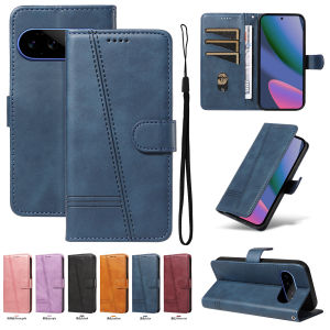 Leather Wallet Flip Case for Google Pixel 7 7A 8 8A 9 9A 10 10A 11 Pro XL | Stand Book with Card Holder Protective Cover