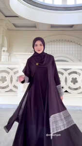 MAHIRA ABAYA GAMIS CERUTI BABYDOLL PREMIUM GAMIS KURUNG MELAYU MEWAH ELEGAN BAJU MUSLIM WANITA KEKINIAN