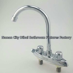 Dual Control Stainless Steel Basin Faucet