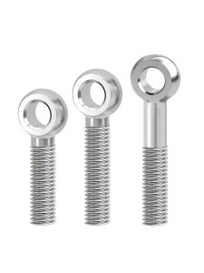 304 Stainless Steel Fish Eye Bolt with Hole M5M6M8M10M12M14 Hoop Live Joint Screw Ring Terminal Hardware Fastener Bolt