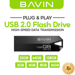 BAVIN UF01 USB 2.0 Flash Drive High-Speed Plug & Play Storage for Fast & Efficient Data Transmission