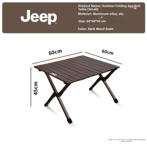 Jeep | Portable Folding Camping Table and Chairs