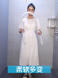 Water Stopper Height 5CM Water Retaining Strip Barrier Silicone Bathroom Accessories Dry and Wet Separation Shower Dam
