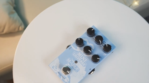 M-VAVE MINI-UNIVERSE Digital Reverb Pedal 9 Reverb Modes Compact & High-Quality Sound TANK-G TANK-B