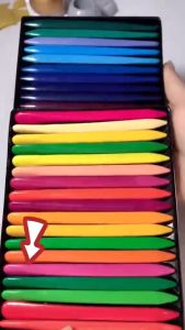 Crayon Lab Triangle Crayon Plastik Anti Kotor Tangan
