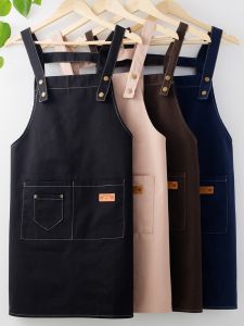 Bộ Đồ Bảo Hộ Lao Động Nhà Bếp Phong Cách Hàn Quốc Dành Cho Nam Và Nữ Có in Logo Quần Áo Bảo Hộ Lao Động Gia Đình Chống Thấm Nước