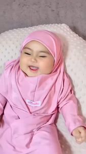 RA Kids Gamis bayi perempuan (0bulan - 18bulan) / Gamis anak baru lahir (0bulan - 2tahun)
