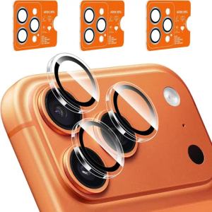 3PCS Clear Camera Lens Protector for iPhone 17 Pro Max Air 17E 16E 16 E Plus 15 14 13 Mini 17Pro Transparent Phone Protection