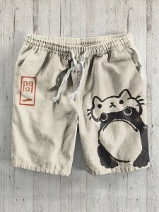 New Hot Selling Fashion Personalized Cute Animal Style 3D Printed Street Loose Casual Y2k Shorts for The Summer of 2026