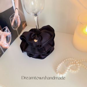 Handmade Hair Ties Independent Design Soft Korean Style High-End Feeling Hair Bands Fashionable Hair Accessories Dreamtown
